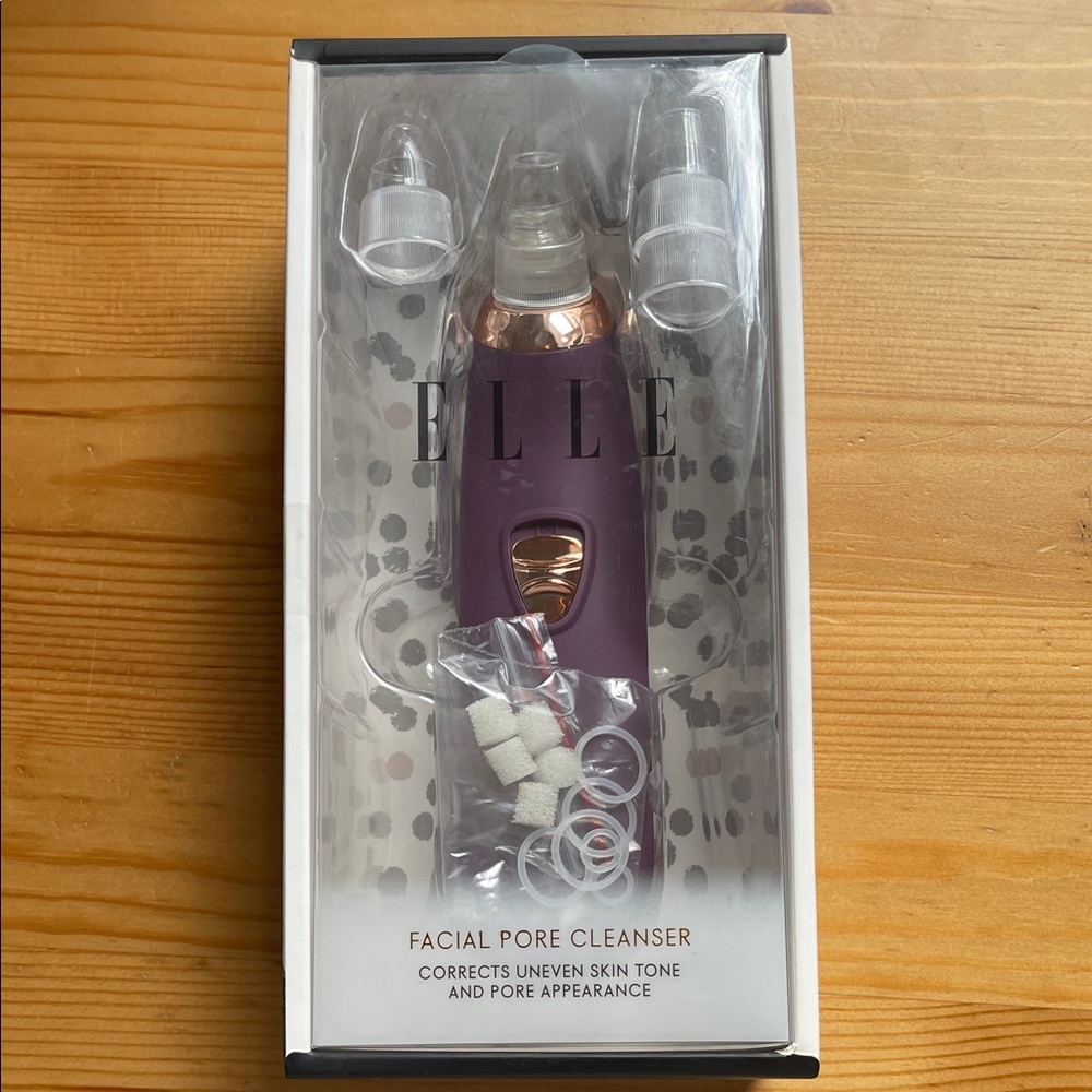 Elle Pore Cleanser in Purple with Rose Gold Highlights
